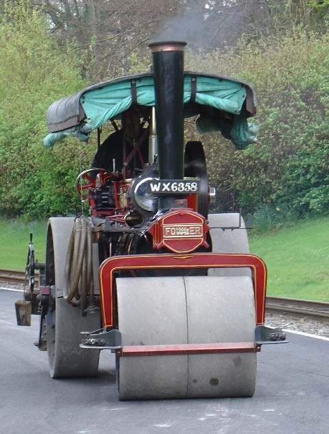 Fowler Steam Roller