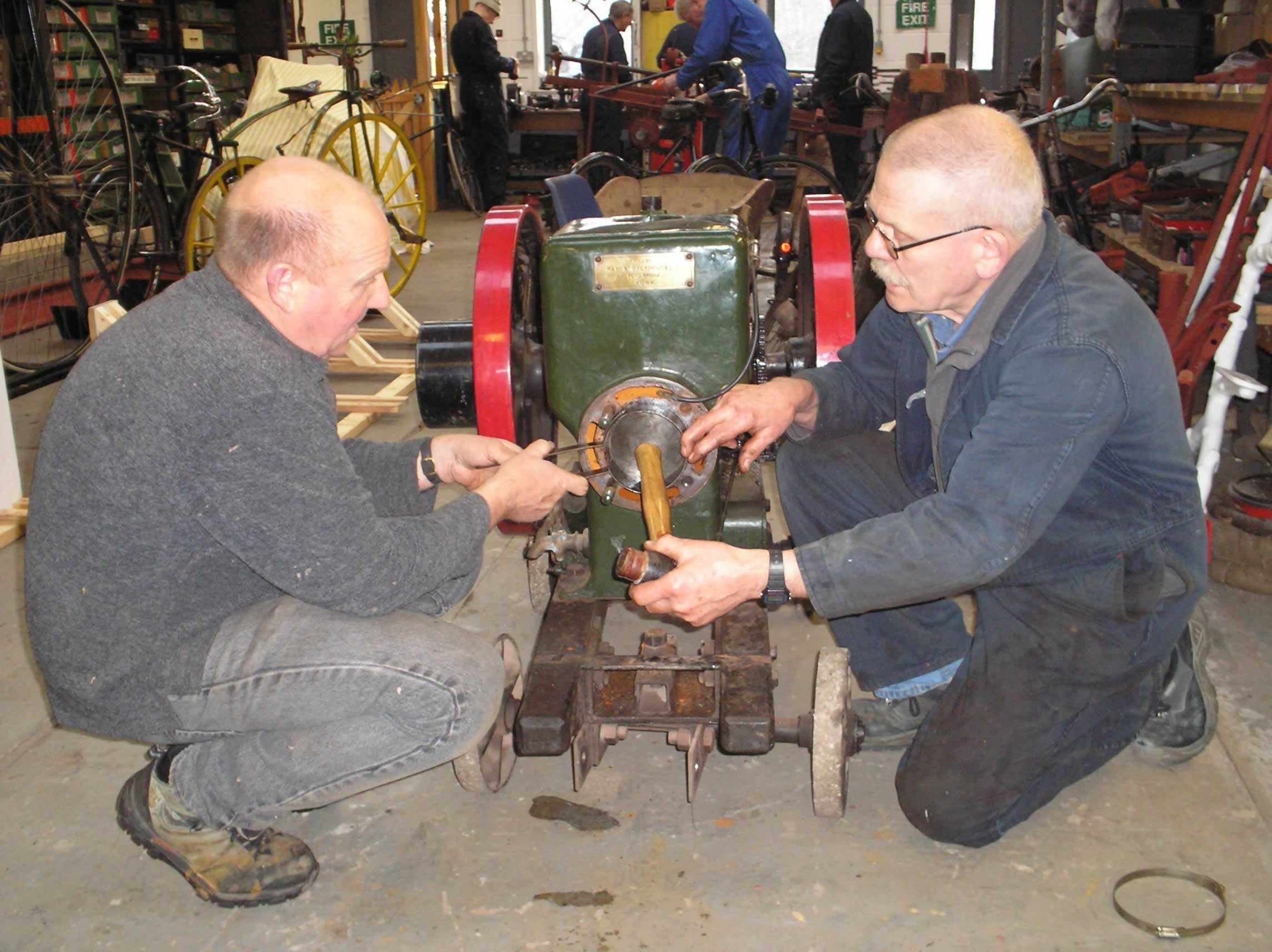 Ruston Hornsby Barn Engine