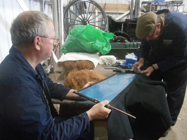 Easting's Screen being fitted